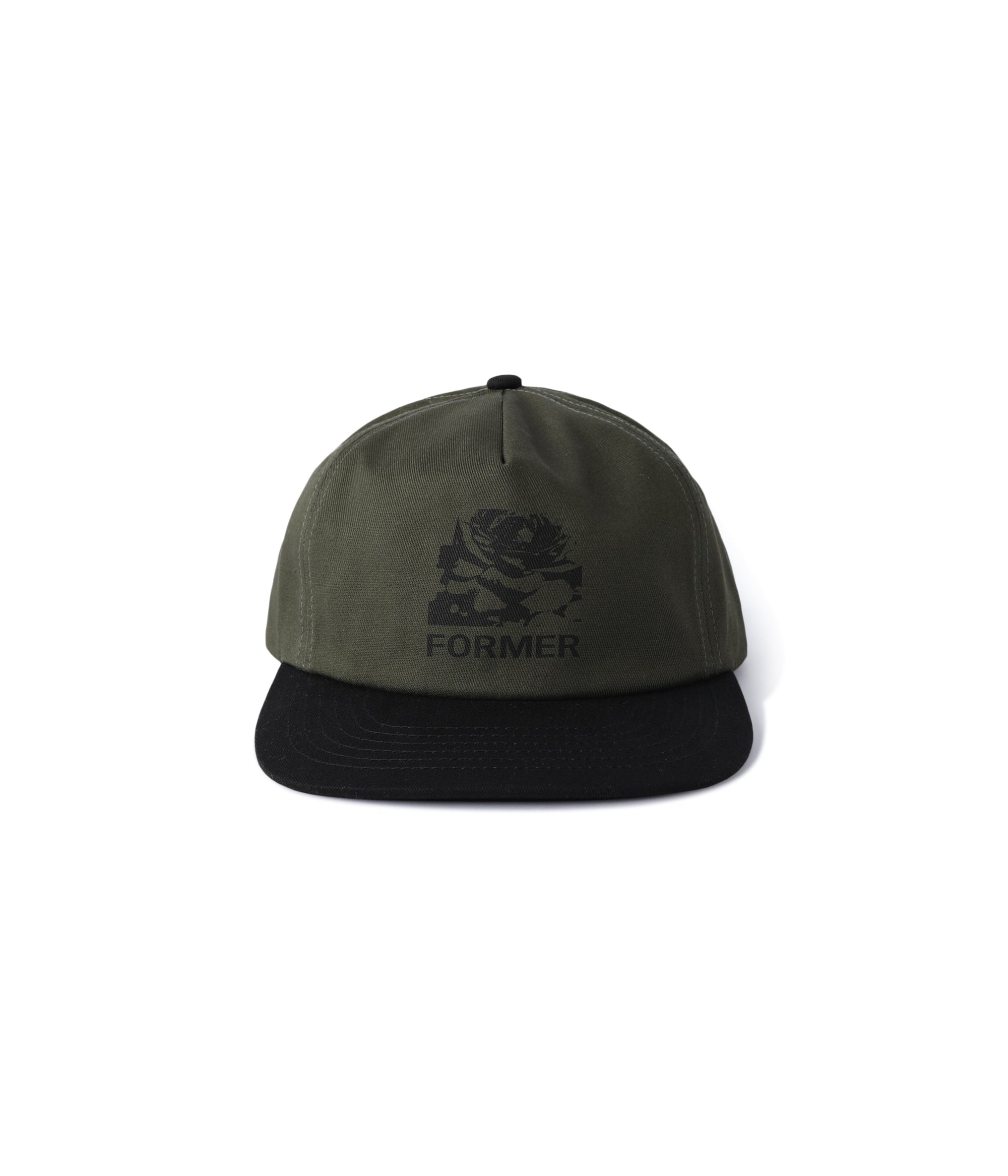 Former Merchandise - ROSE CRUX CAP - OLIVE BLACK