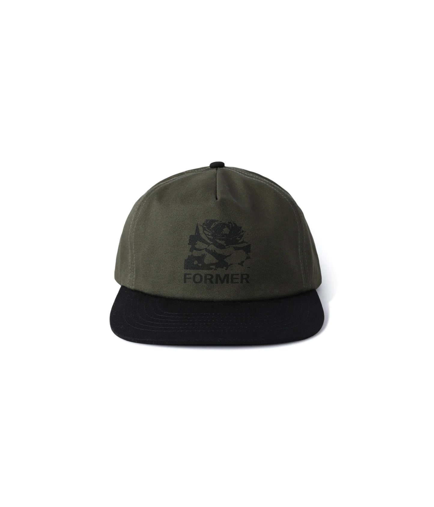 Former Merchandise - ROSE CRUX CAP - OLIVE BLACK - ARROW & BEAST