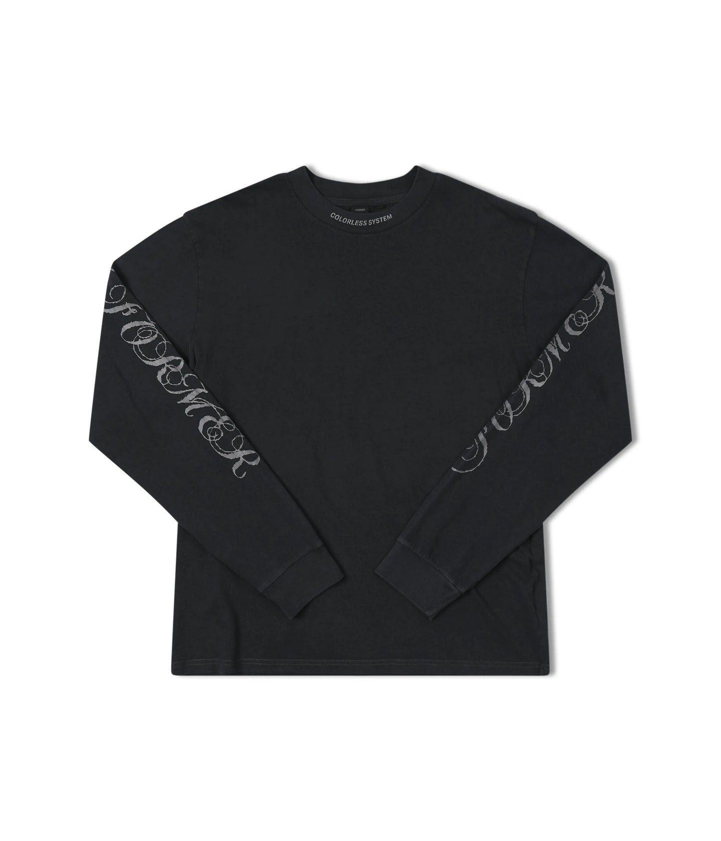 Former Merchandise - WIRE LS T-SHIRT - Washed Black - ARROW & BEAST
