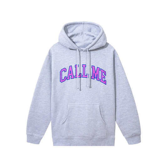 Call Me 917 - Call Me Hoodie - Heather Grey - ARROW & BEAST