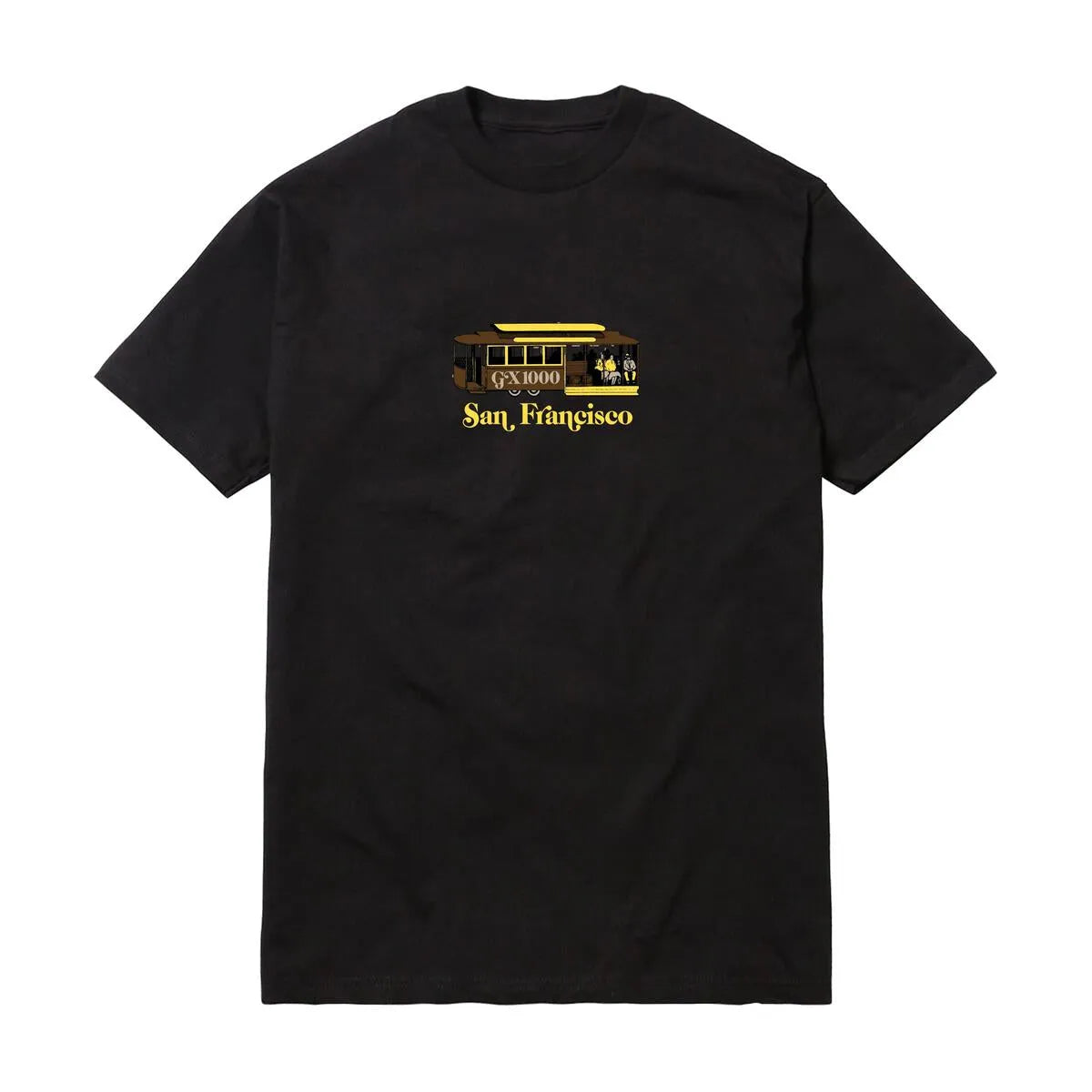 GX1000 Trolly Tee Black - ARROW & BEAST
