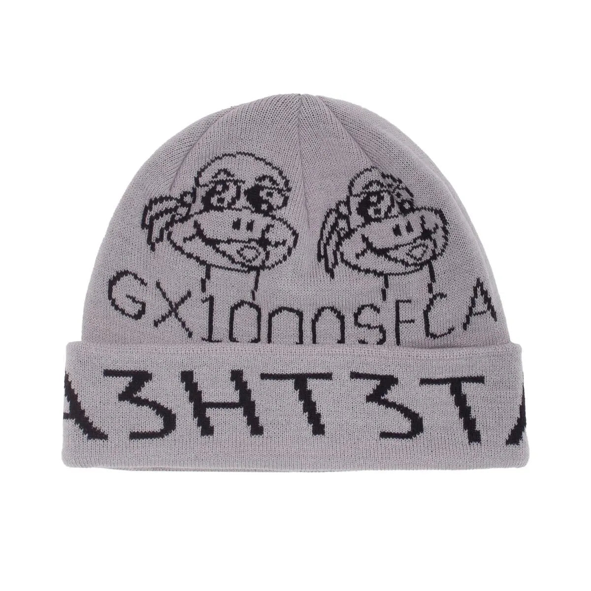 GX1000 61 Beanie Grey - ARROW & BEAST