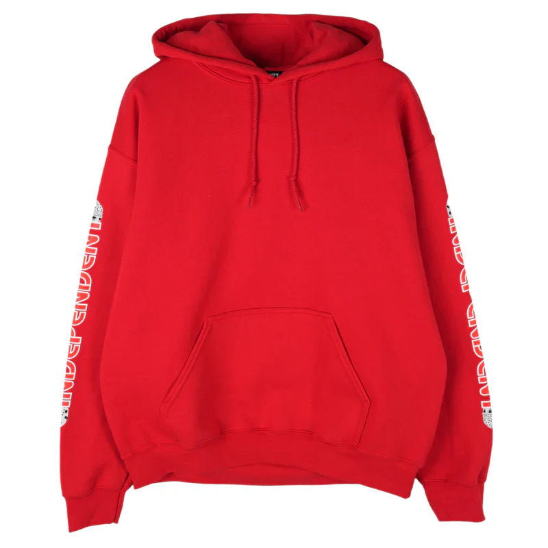 Hockey Skateboards - Half Mask Indy Hoodie - Red