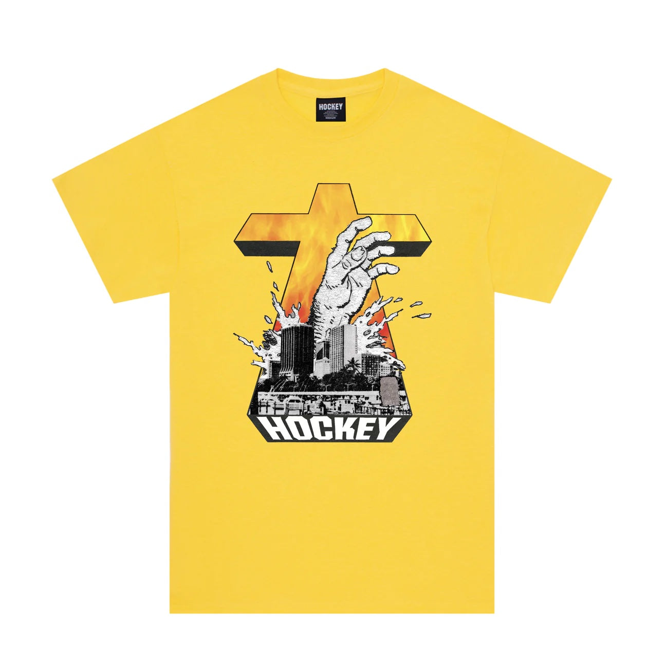 Hockey Skateboards - Drowning Tee - Gold