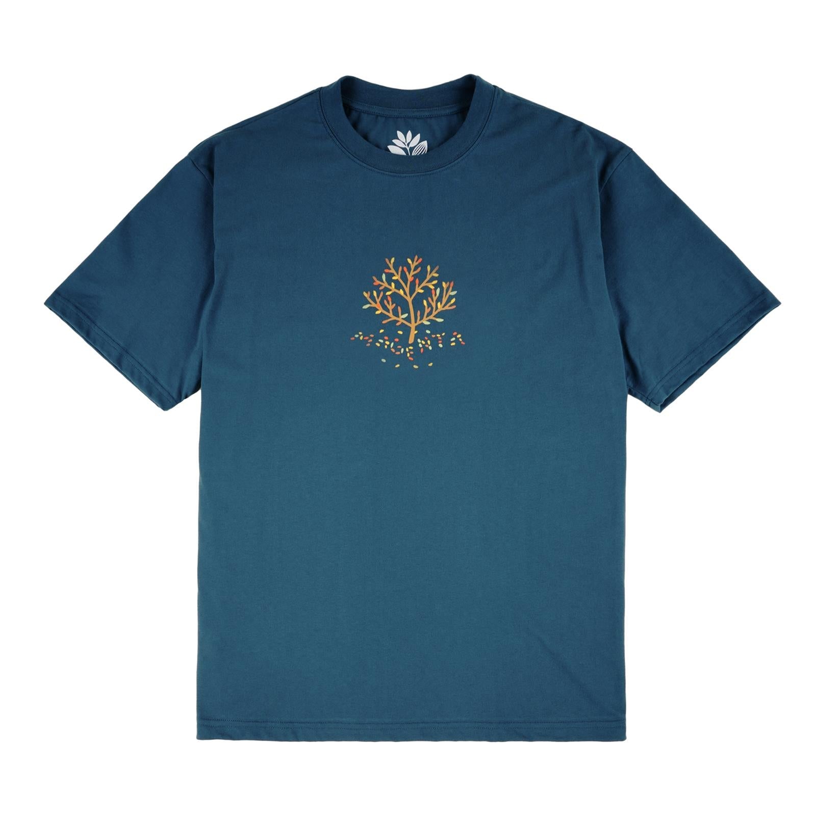 Magenta Skateboards - TREE TEE - PETROL BLUE - Petrol Blue