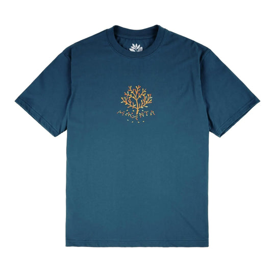 Magenta Skateboards - TREE TEE - PETROL BLUE - Petrol Blue - ARROW & BEAST