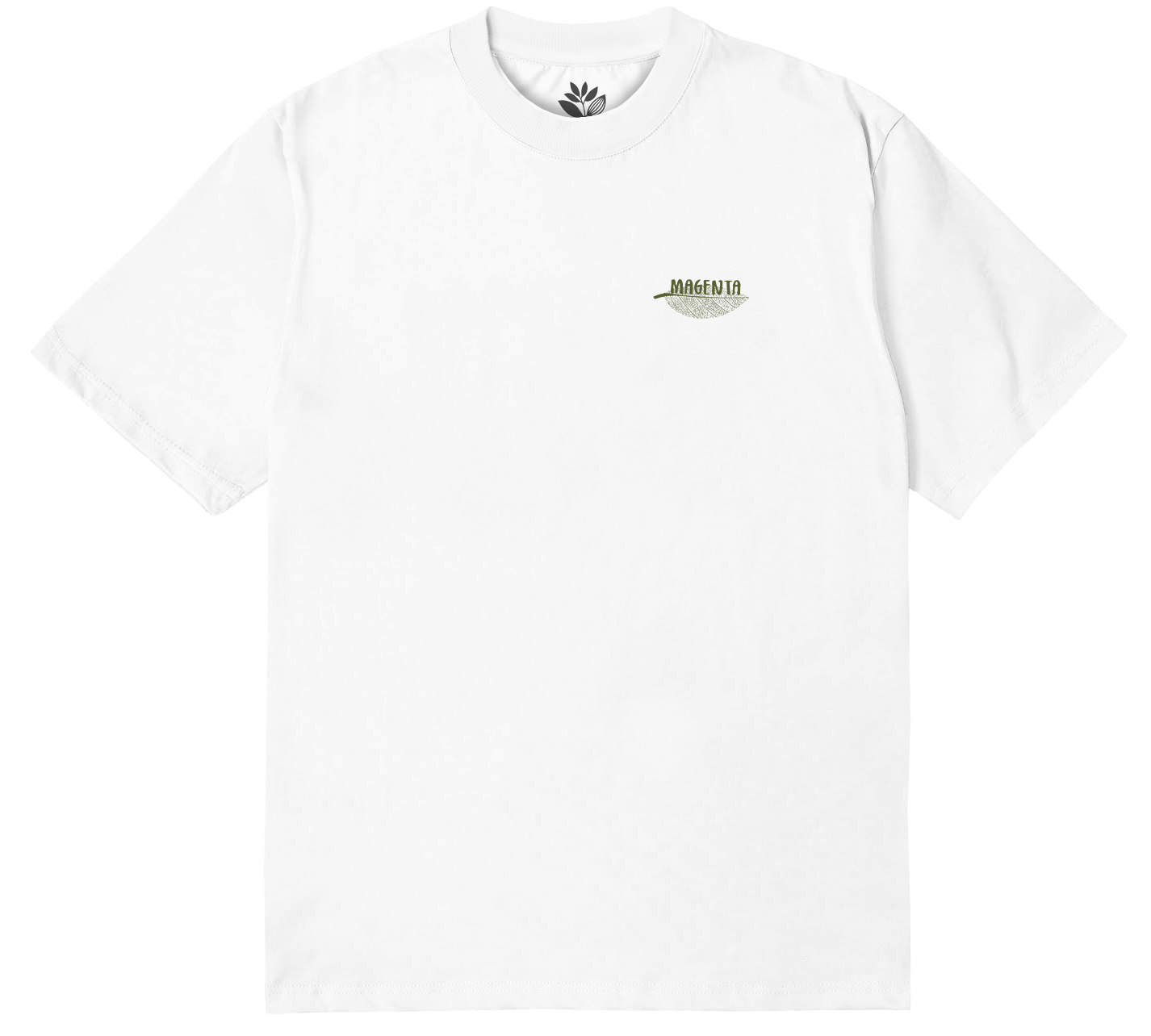 Magenta Skateboards - BOTANIC TEE - WHITE - White