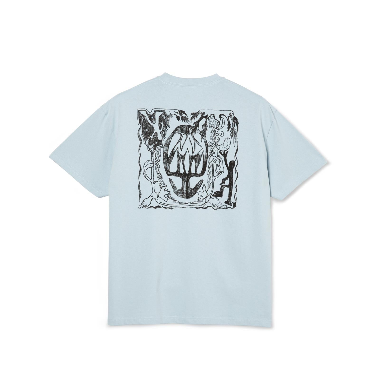 Polar Skate Co. - Jungle Tee - Light Blue