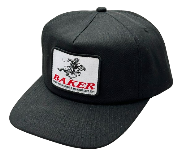 Baker Stallion Snapback Black