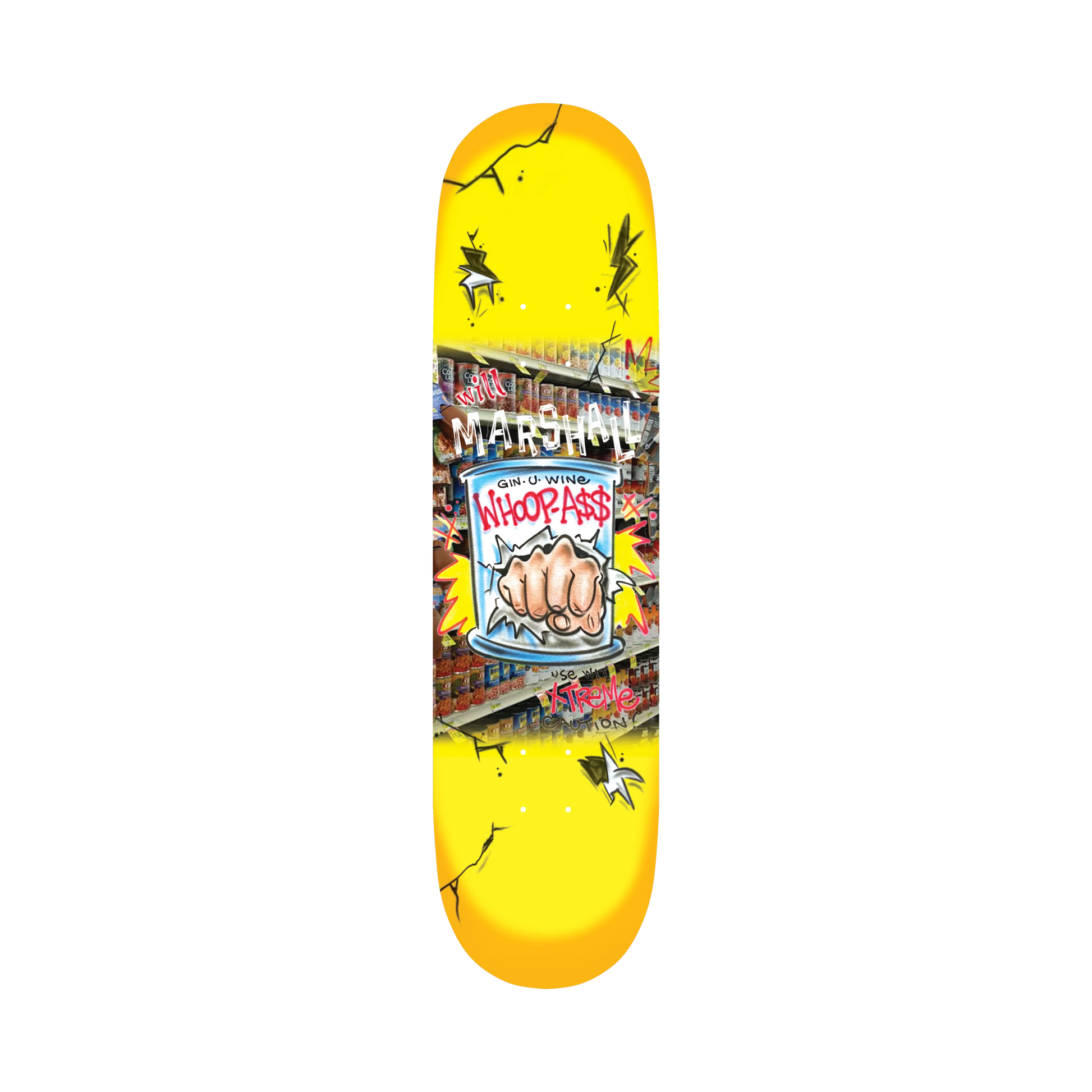 Alltimers Will Whoop Ass Deck Yellow - ARROW & BEAST
