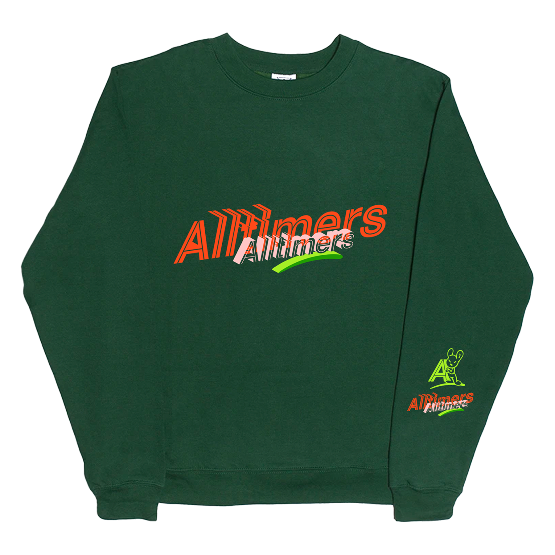 Alltimers Layers Crew Alpine Green