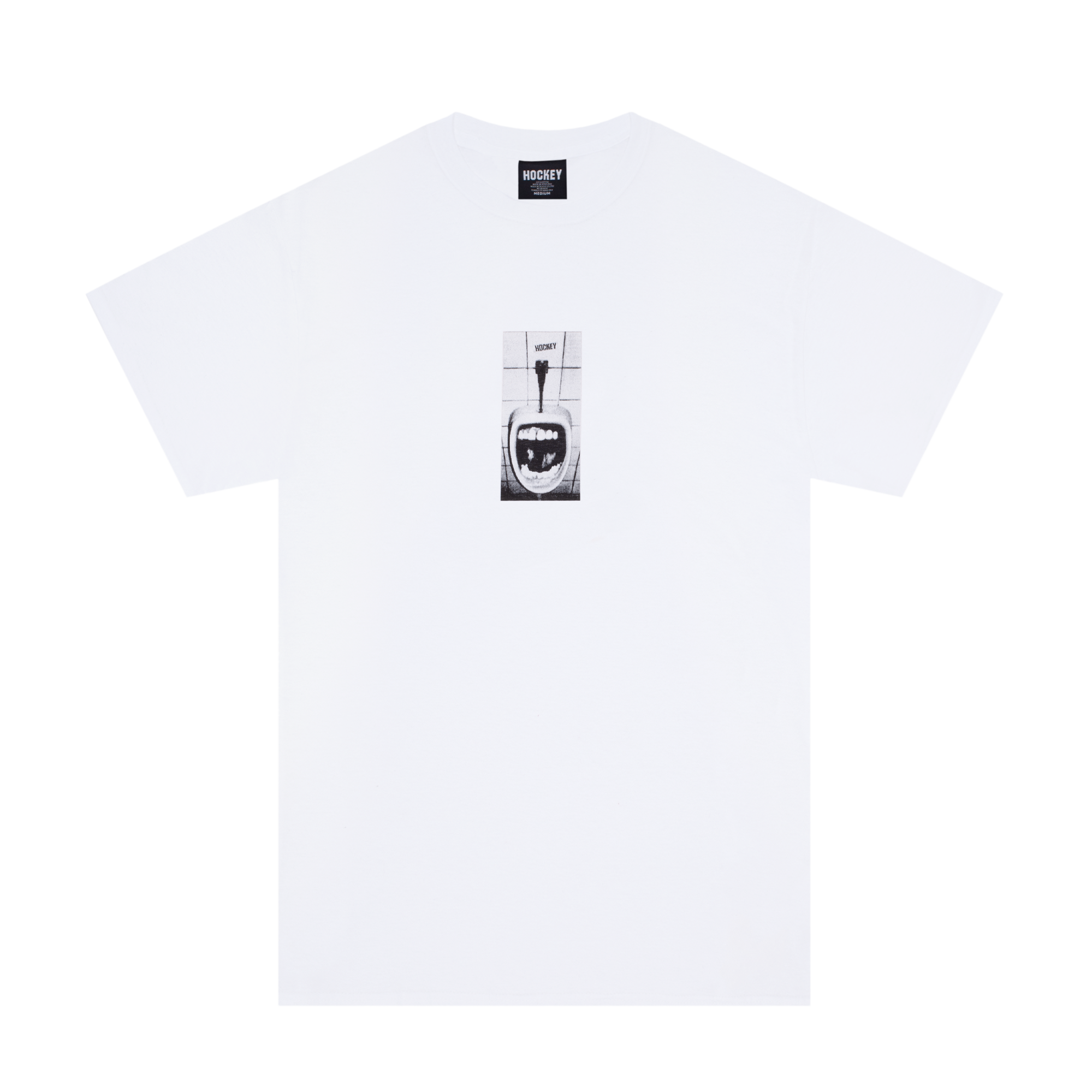 Hockey Skateboards - Number One Tee - White