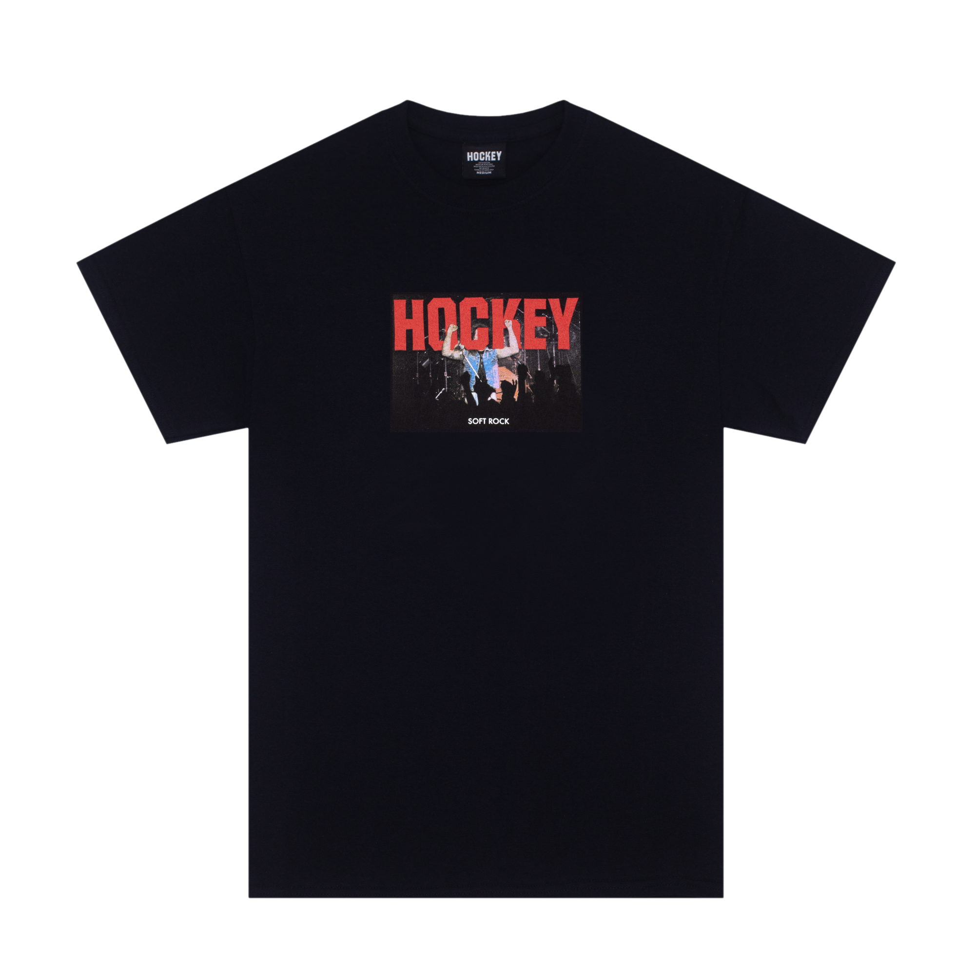 Hockey Skateboards - Soft Rock Tee - Black