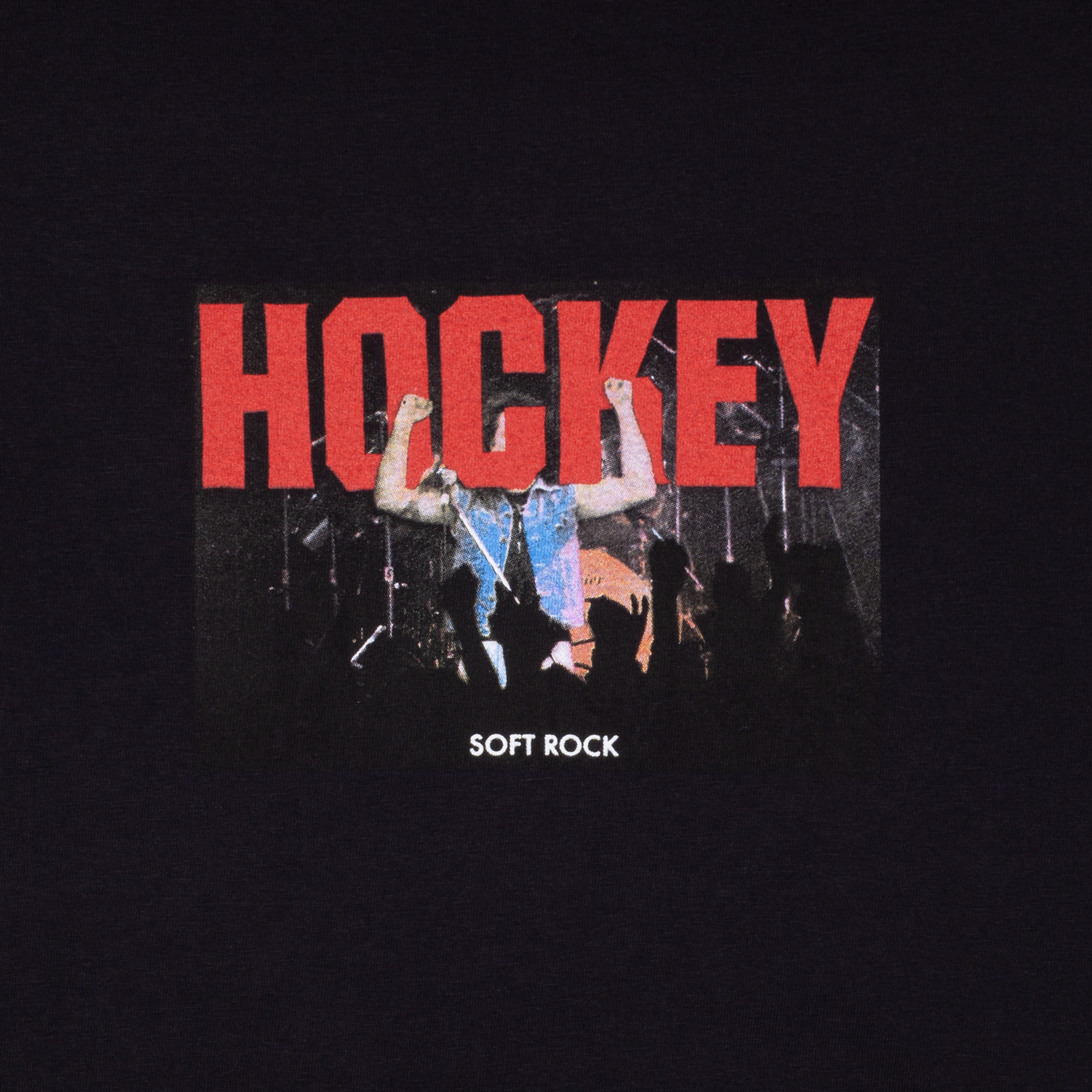 Hockey Skateboards - Soft Rock Tee - Black