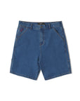 Former Merchandise - DISTEND DENIM WALKSHORT - Dark Blue Denim - ARROW & BEAST