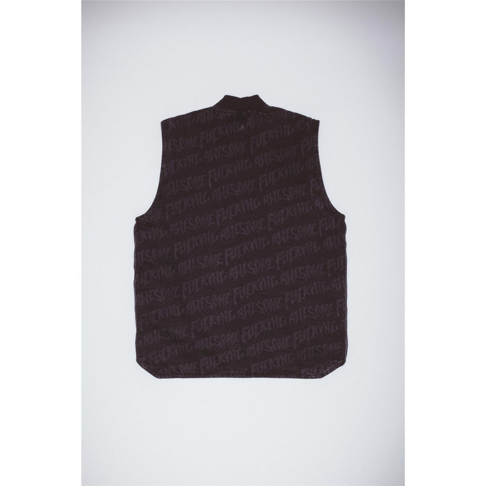 Fucking Awesome - Stamp Denim Vest - Black