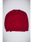 Fucking Awesome - PBS Sweater - Red