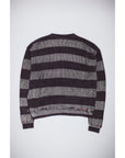 Fucking Awesome - Striped Sweater - Black/Silver/Striped