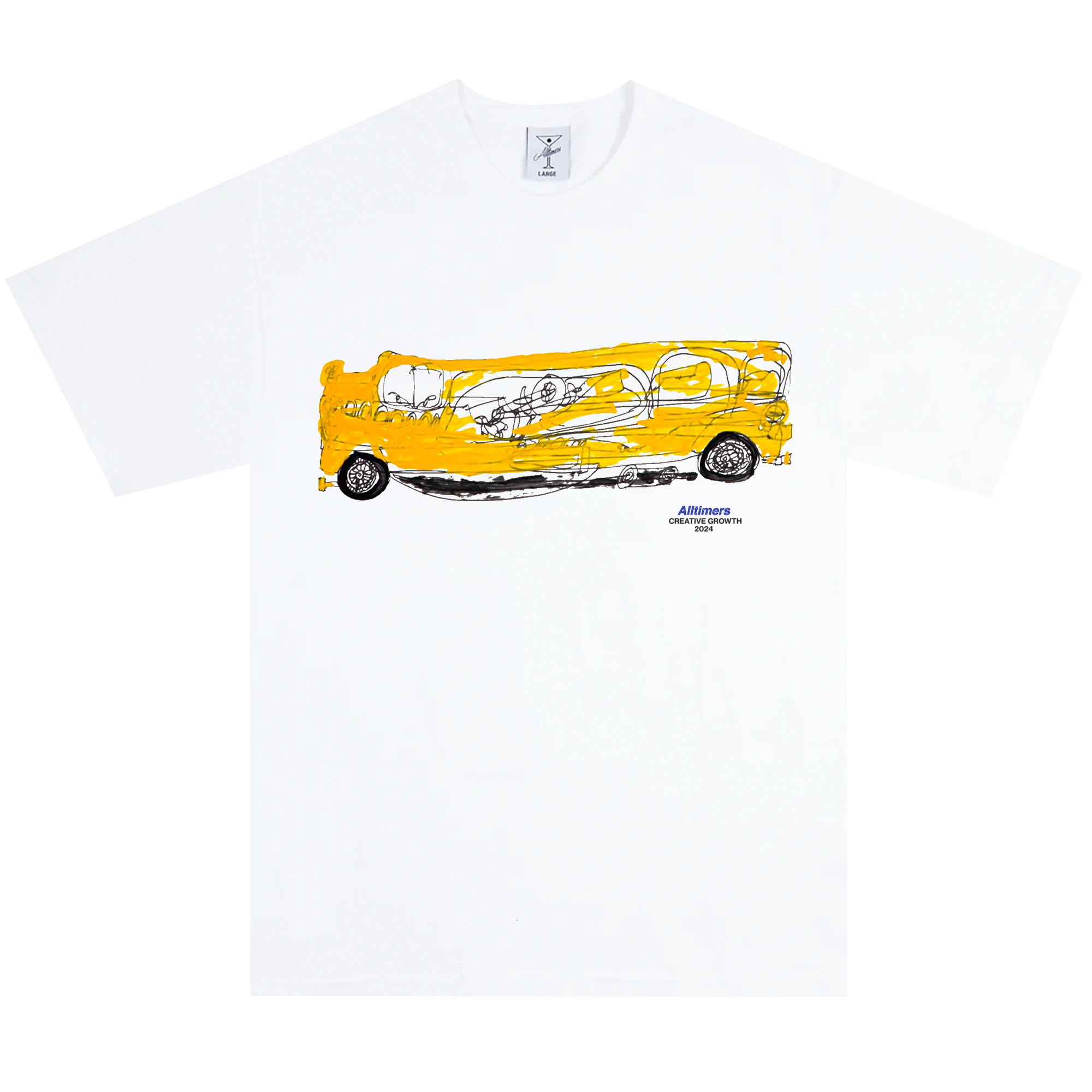 Alltimers - Dwight Mackintosh Tee - White