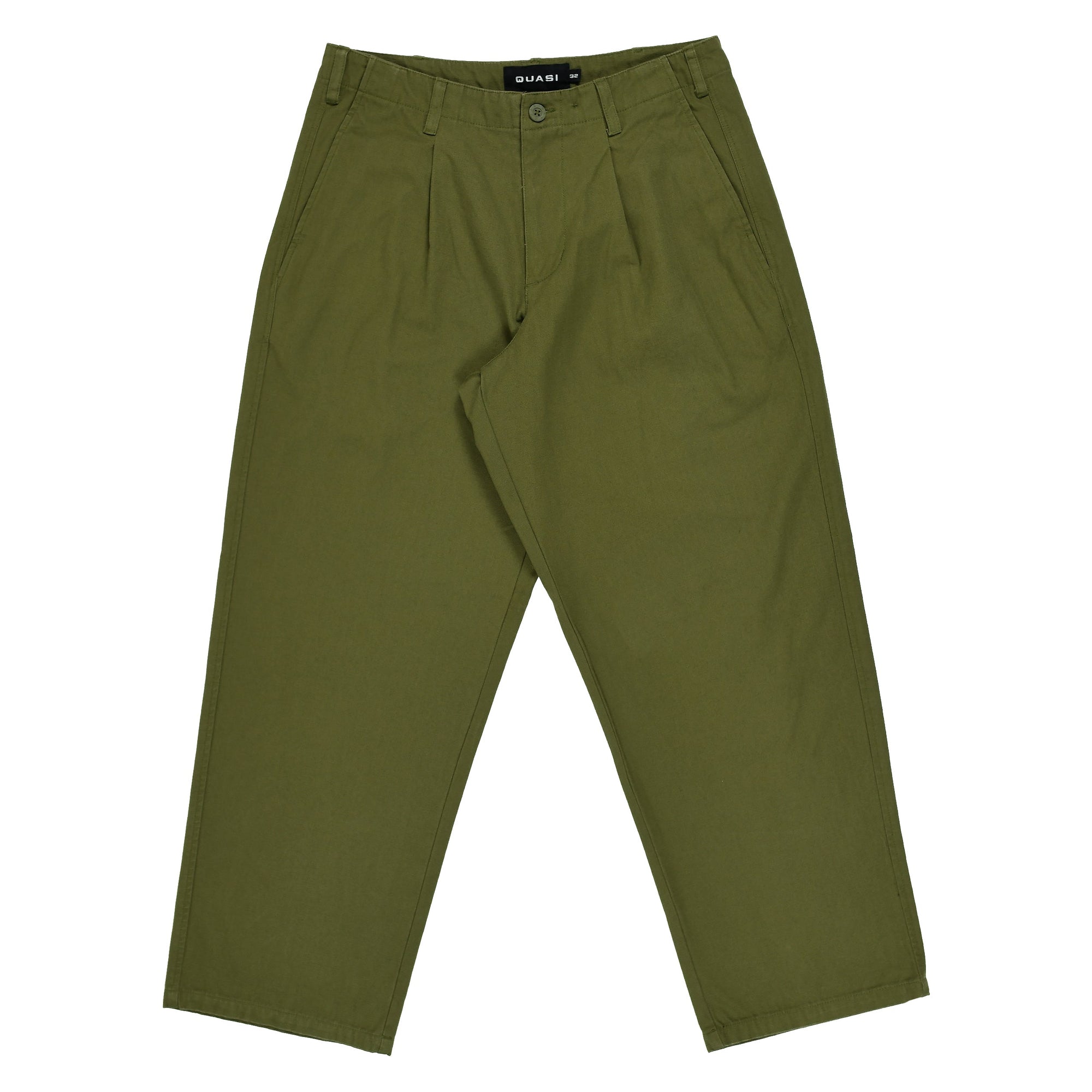 Quasi Skateboards - Warren Trouser Pant - Olive