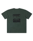 Former Merchandise - CRUX SCRATCH T-SHIRT - WASHED GREEN - ARROW & BEAST