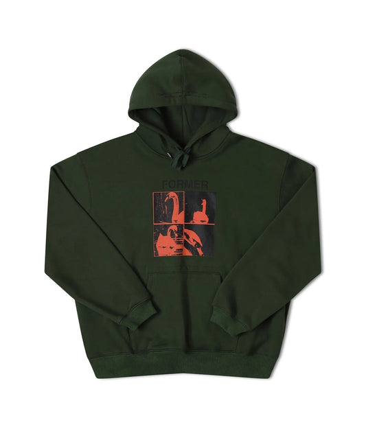 Former Merchandise - CYGNET HOOD - WASHED GREEN - ARROW & BEAST
