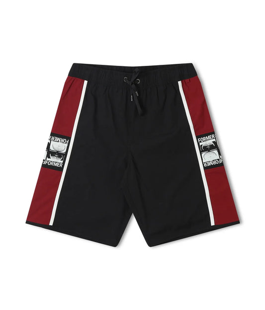 Former Merchandise - MANNERS 18' SWIM TRUNK - BURGUNDY - ARROW & BEAST