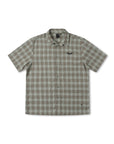 Former Merchandise - MANNERS CHECK SS SHIRT - GREEN BROWN