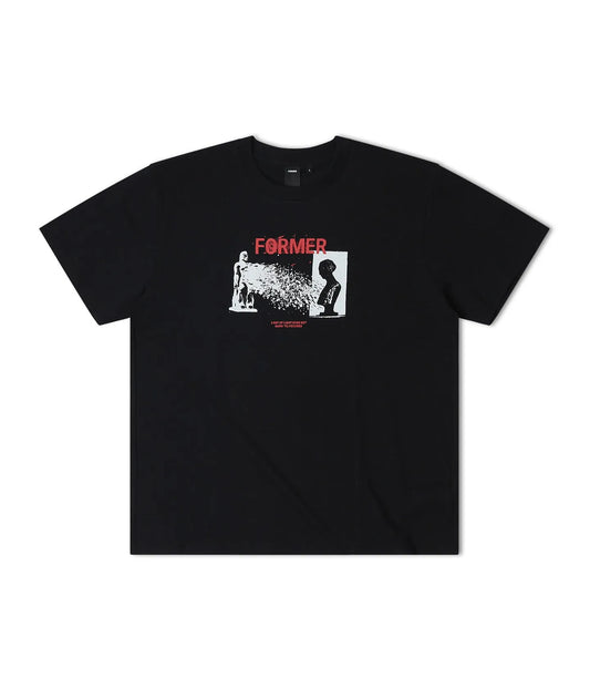 Former Merchandise - VANDAL T-SHIRT - BLACK - ARROW & BEAST