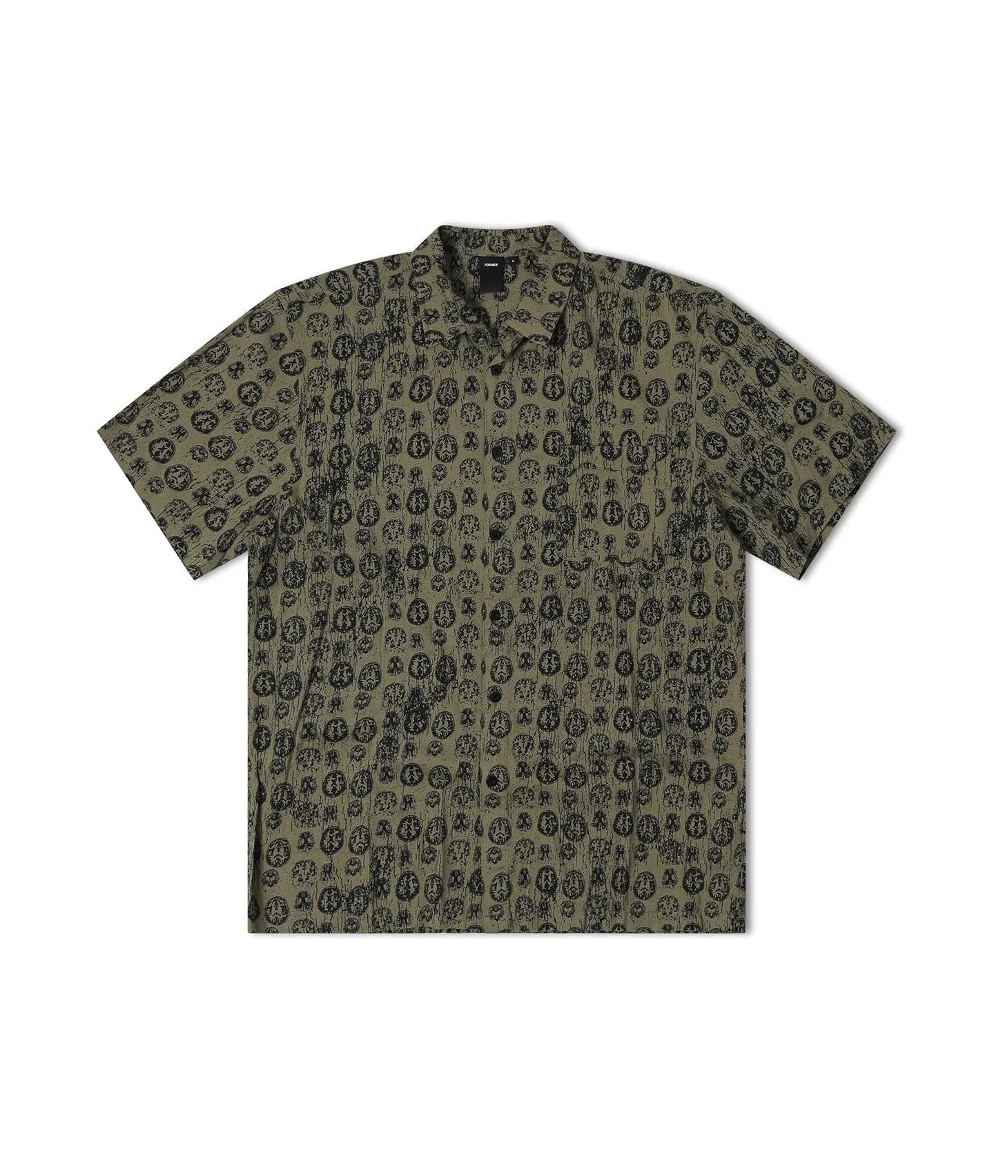 Former Merchandise - VIVIAN RUMINATION SS SHIRT - SAGE - ARROW & BEAST