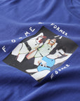 Former Merchandise - GIRL BAND T-SHIRT - DEEP COBALT