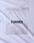 Former Merchandise - TWO-TONE CRUX T-SHIRT - WHITE