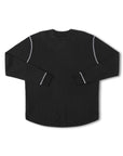 Former Merchandise - AG WAFFLE LS - BLACK / WHITE