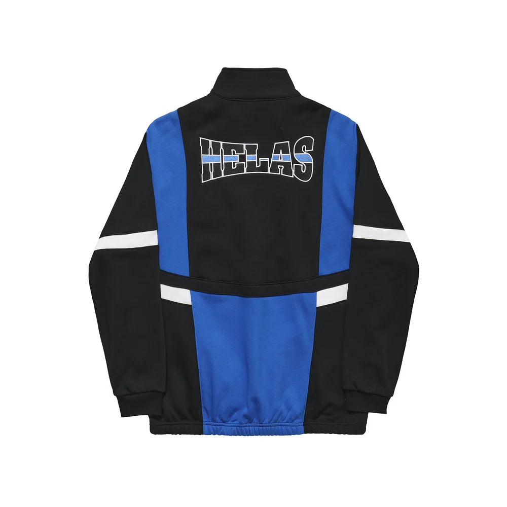 Helas Hoop Quarter Zip Blue/Black