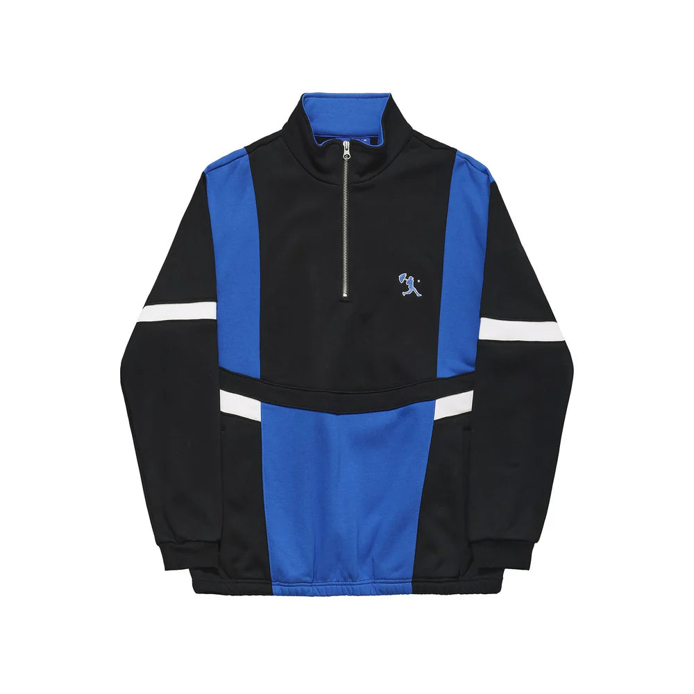 Helas Hoop Quarter Zip Blue/Black