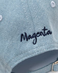 Magenta Skateboards CHAMBRAY DAD HAT BLUE - Blue