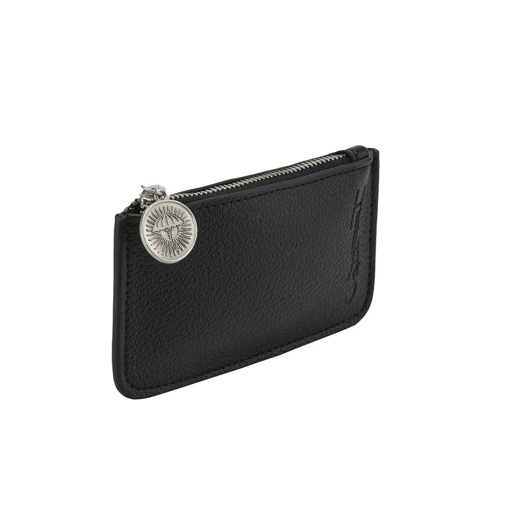 Helas Coin Push Bag Black