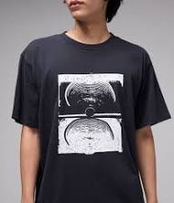 Former Crux Overdyed T-shirt Washed Black