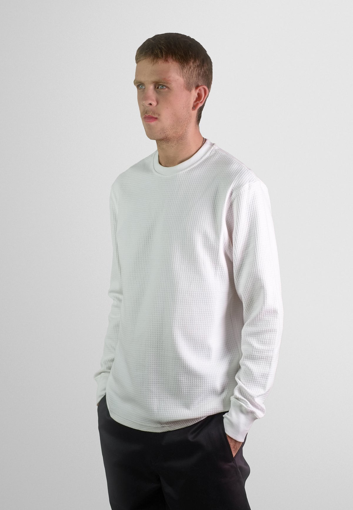 Waffle Long Sleeve Tee