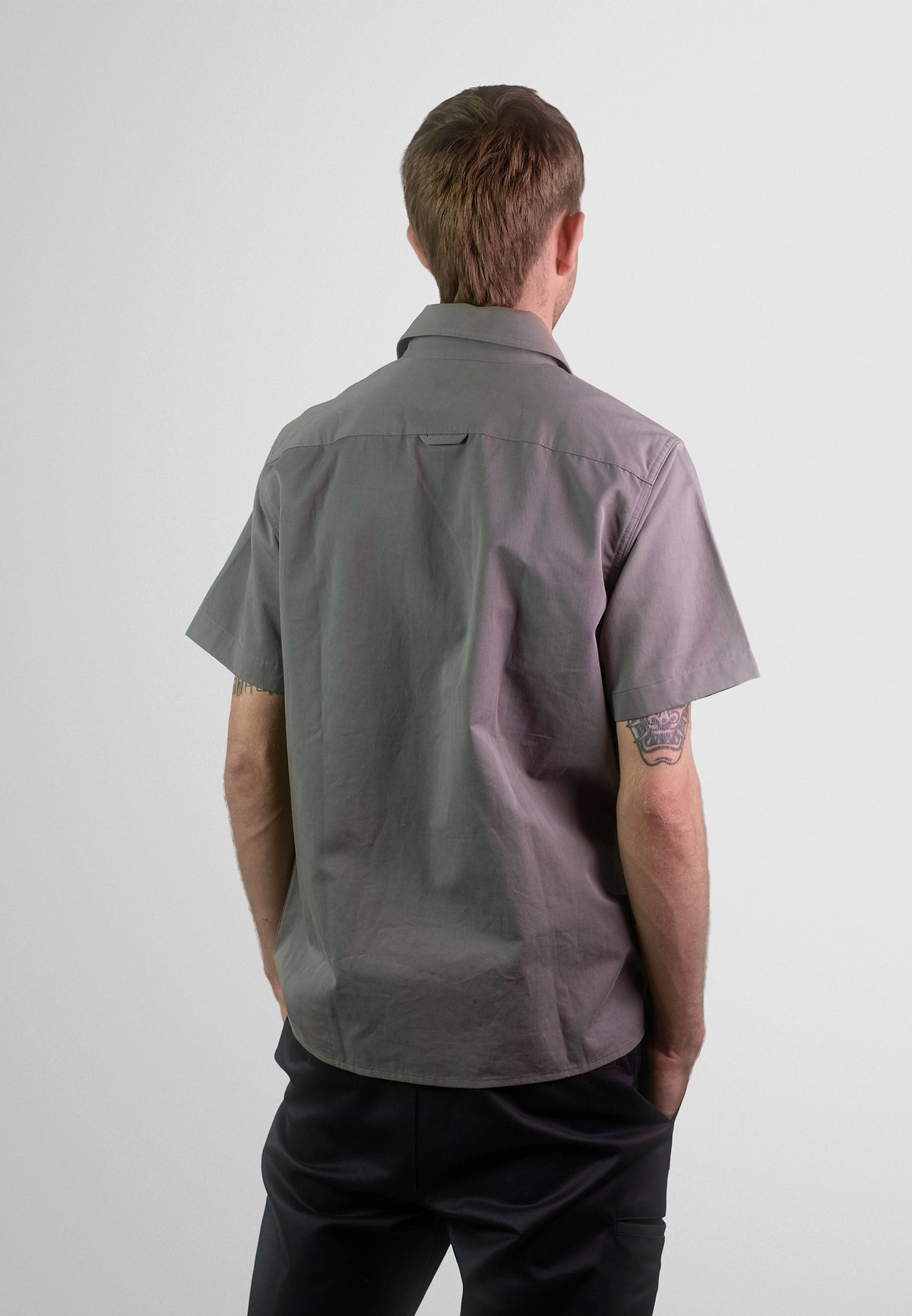 "UNLESS" Embroidered Work Shirt