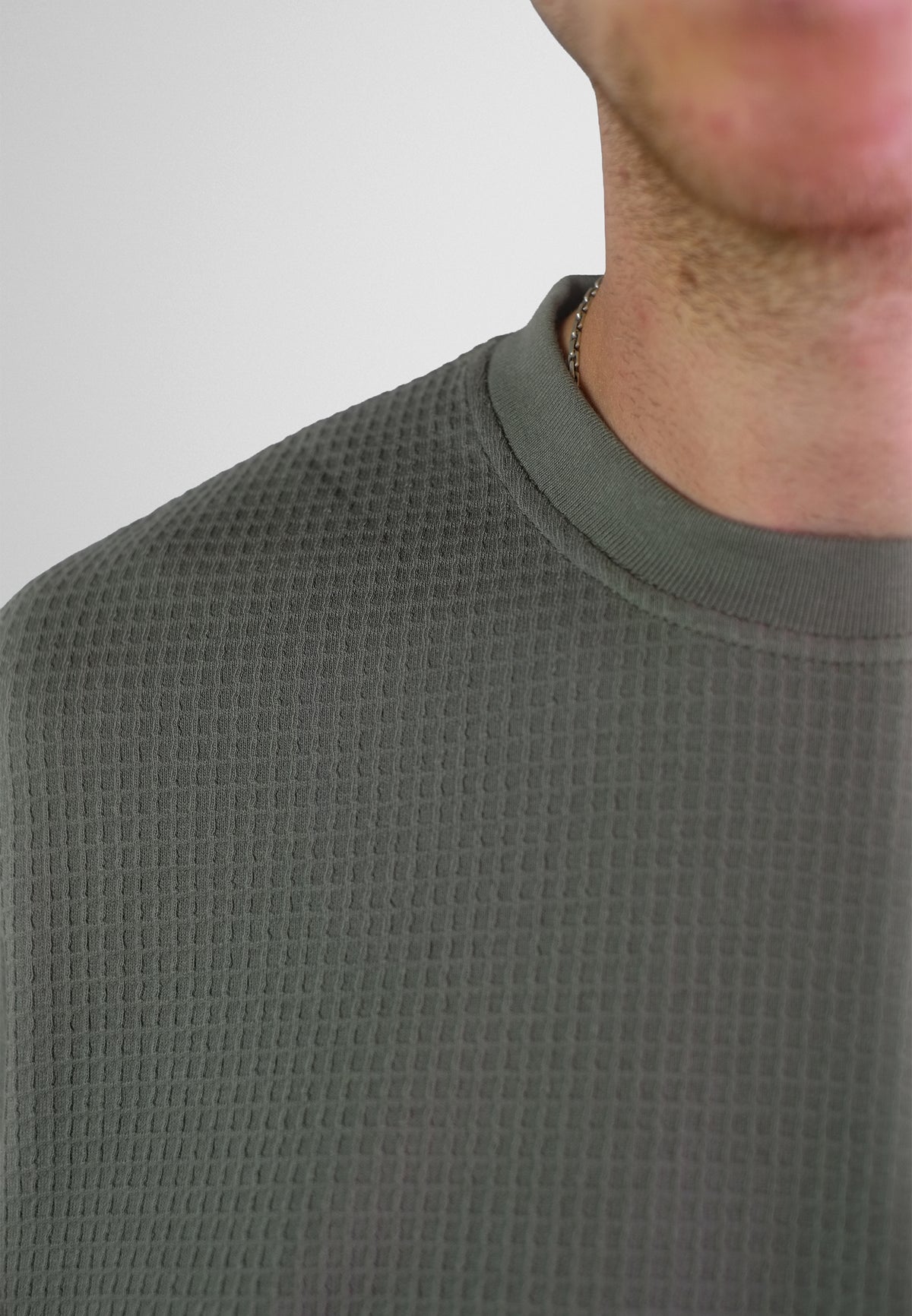 Waffle Long Sleeve Tee