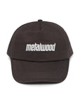 Metalwood Studio Metal Logo 5-Panel Hat Brown