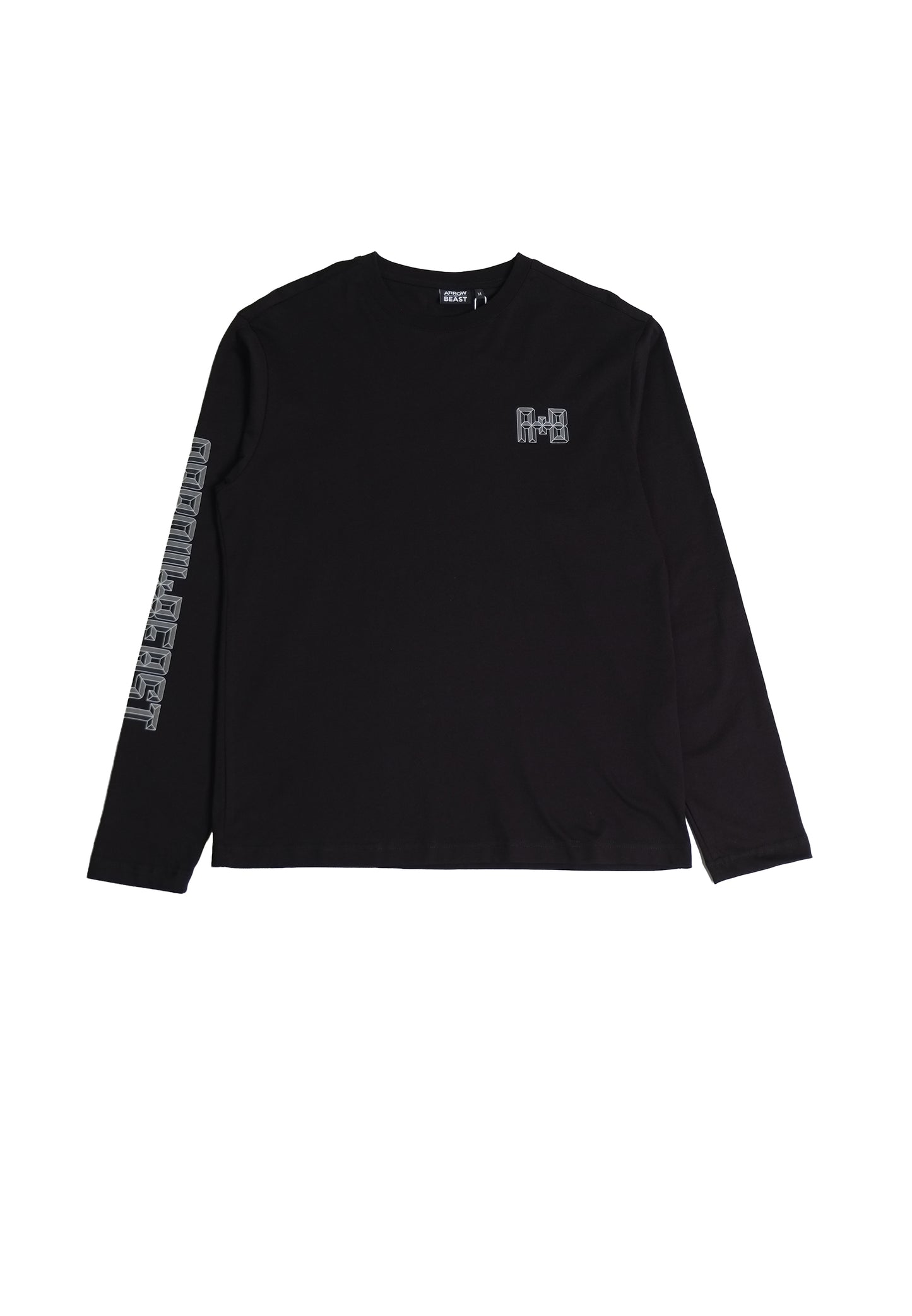 Arrow & Beast Tiles LS-Shirt Black