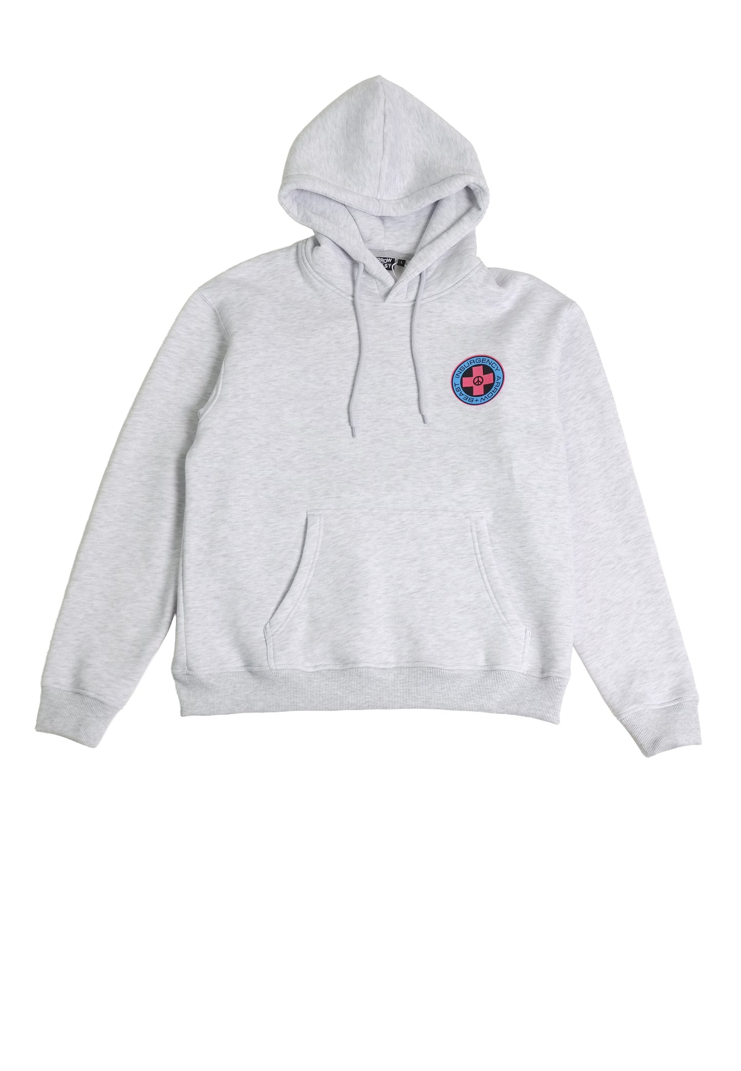 Arrow & Beast Insurgency Hooded Sweatshirt Heather Grey