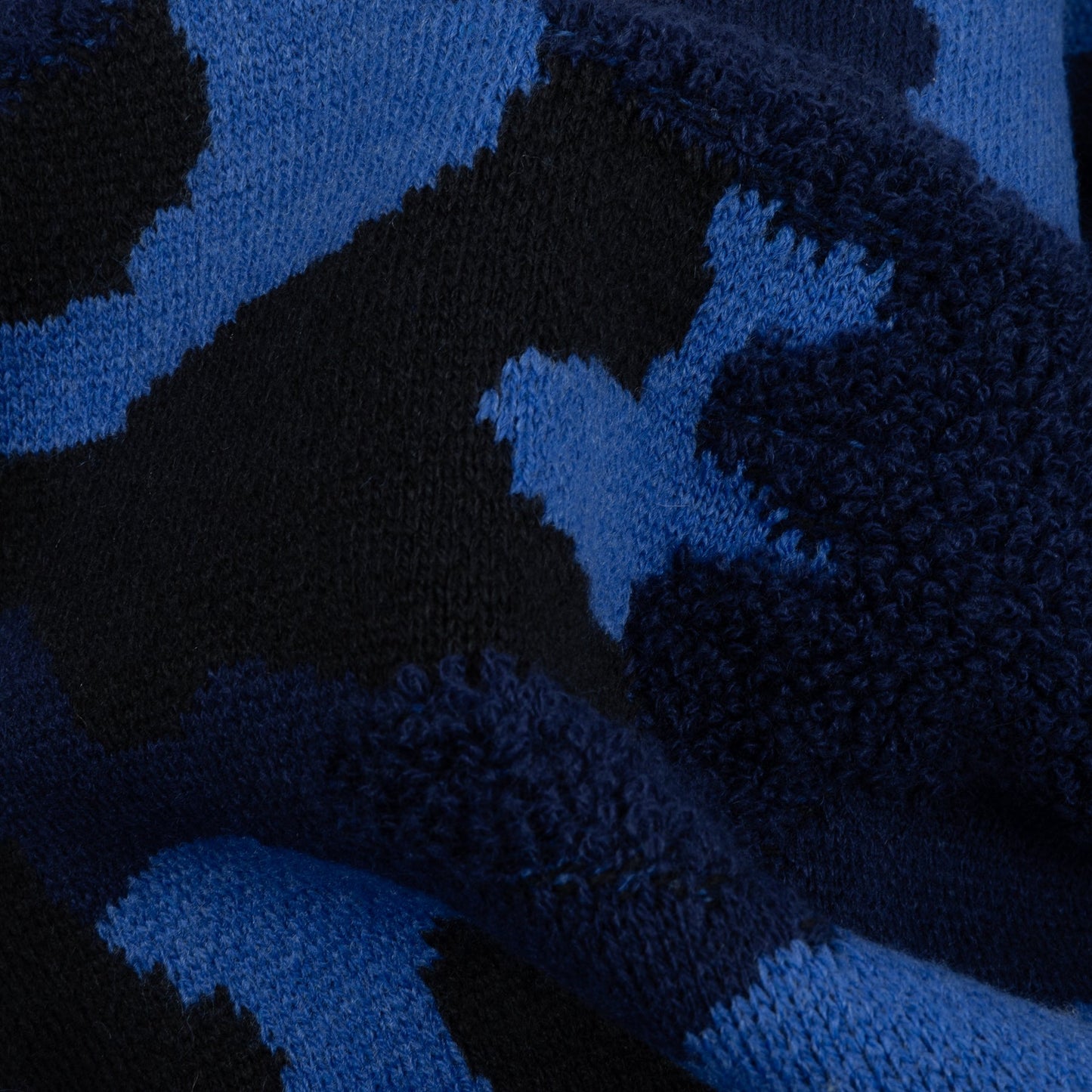 Dime MTL Camo Chenille Knit Marine