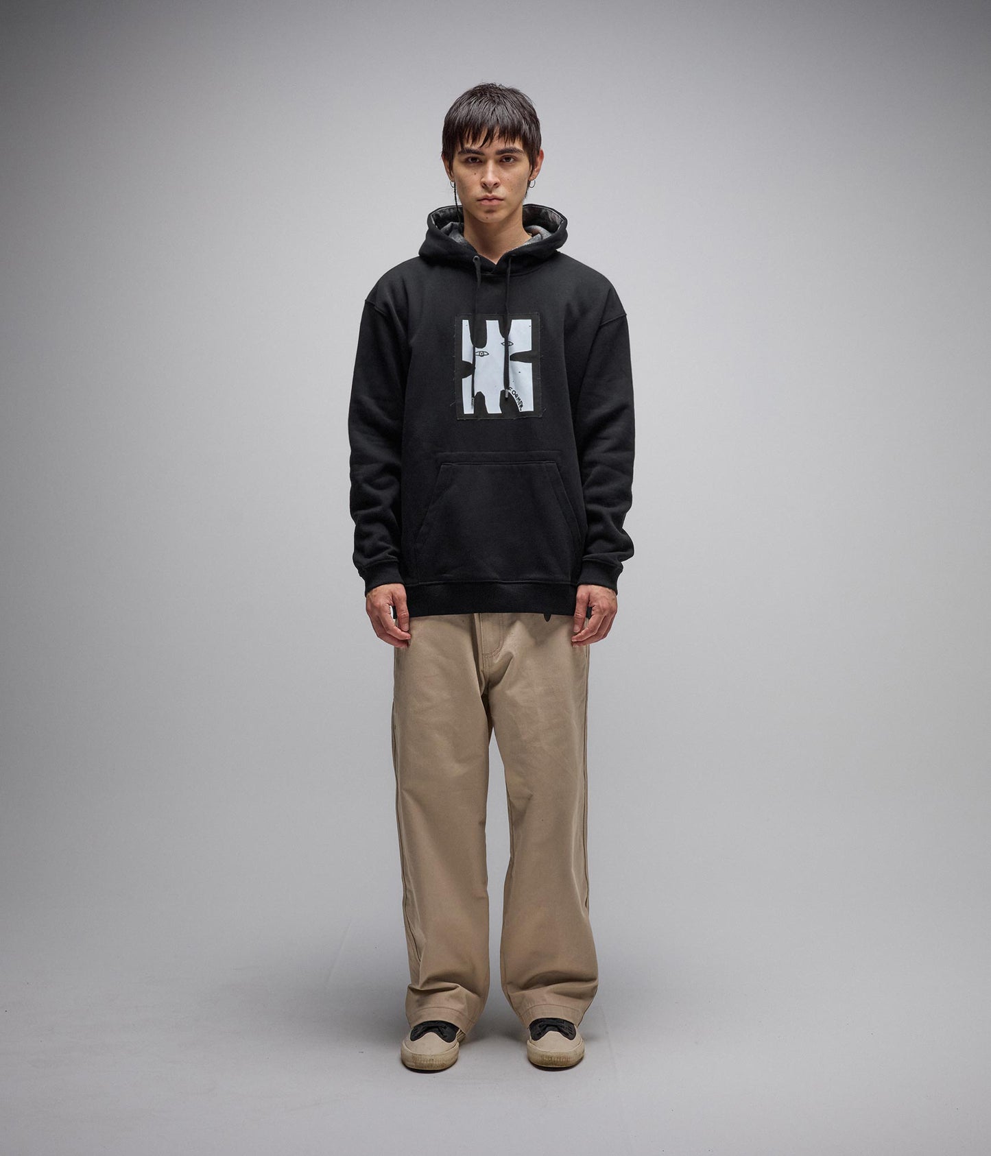 Former Enigma Patch Hood Black