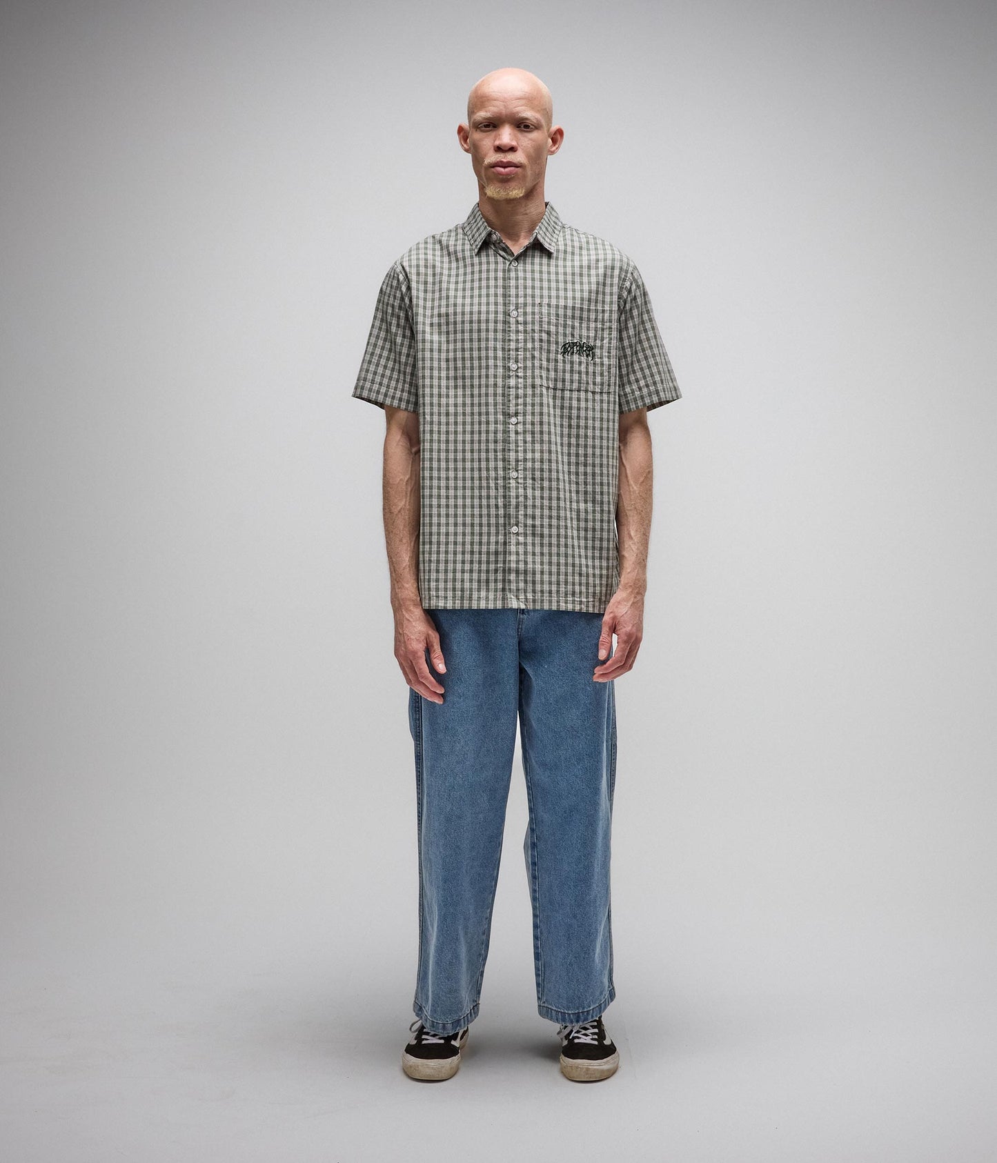 Former Vivian Check SS Shirt Pine