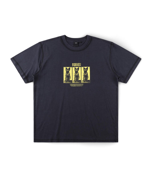 Former Vet T-shirt Washed Black