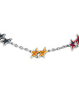 TwoJeys Melted Stars Necklace