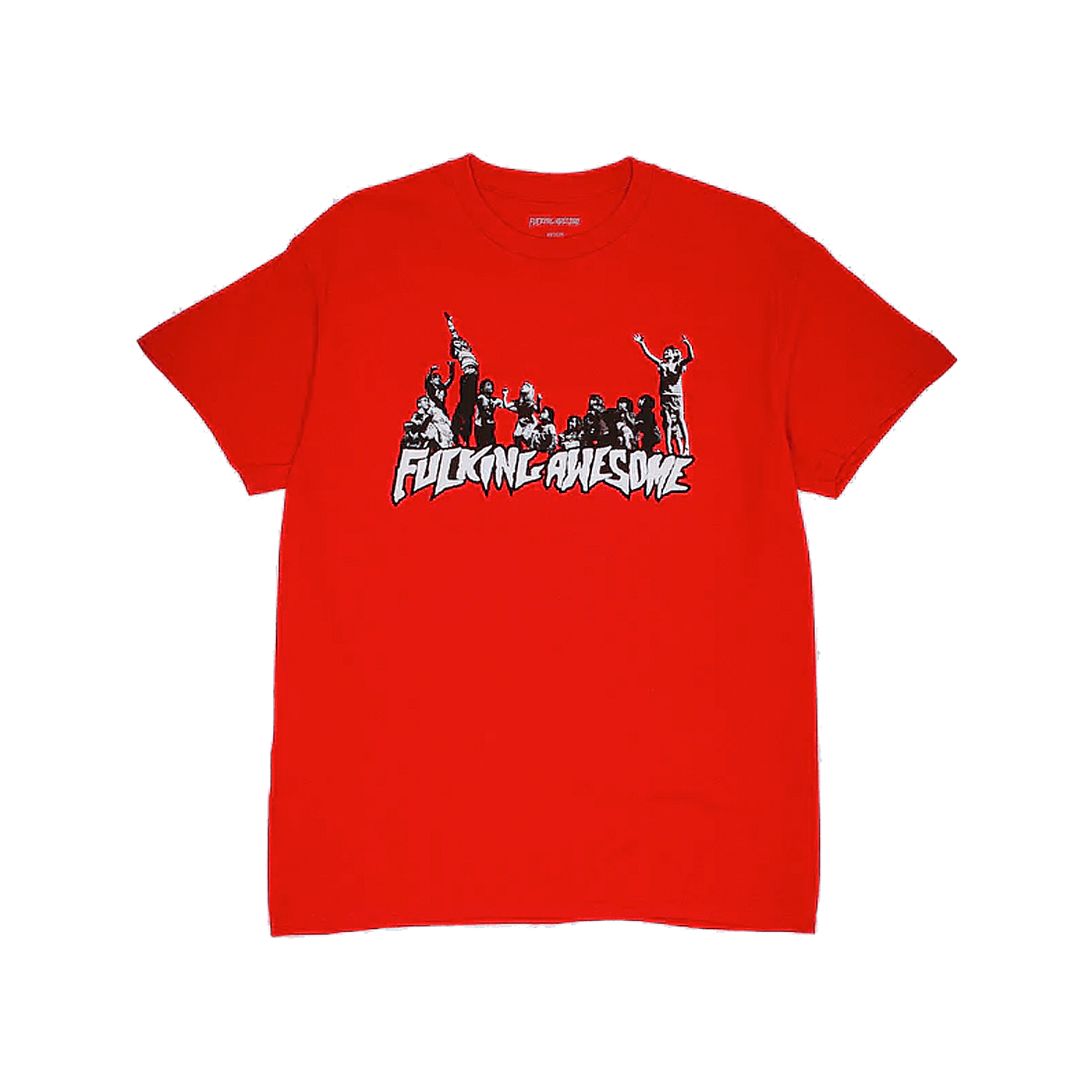 Fucking Awesome - Hug The Earth Tee - Red - ARROW &amp; BEAST